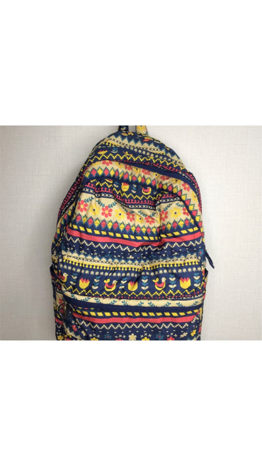 빈티지 플라워 모리걸 패티드 백팩 상품이미지2