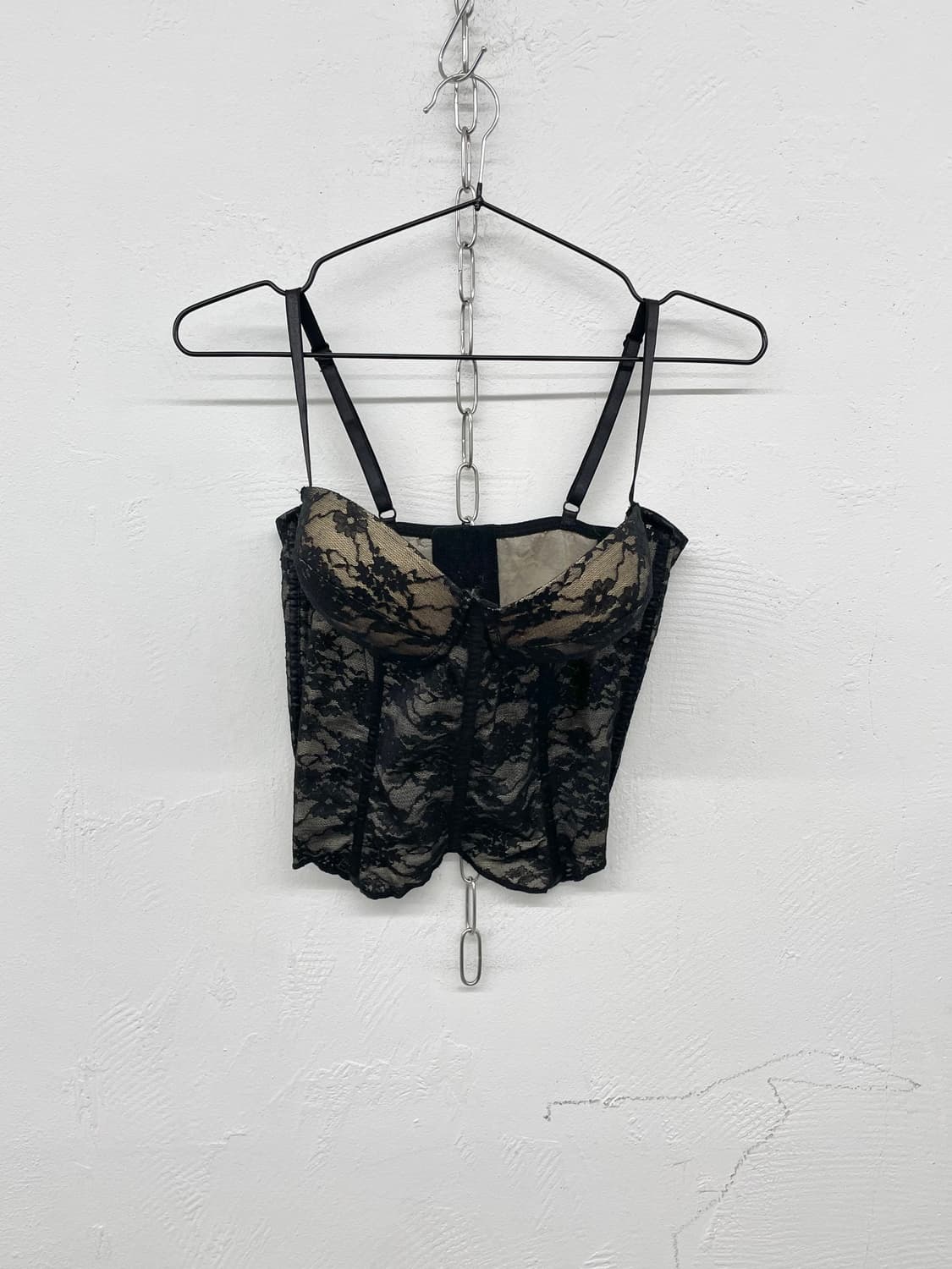 블랙 레이스 코르셋 상품이미지4