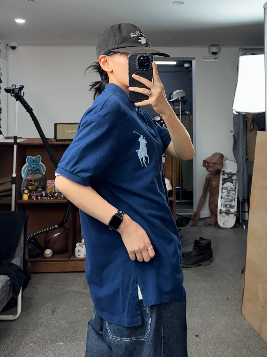 폴로 랄프로렌 빅포니 카라티 네이비 상품이미지7