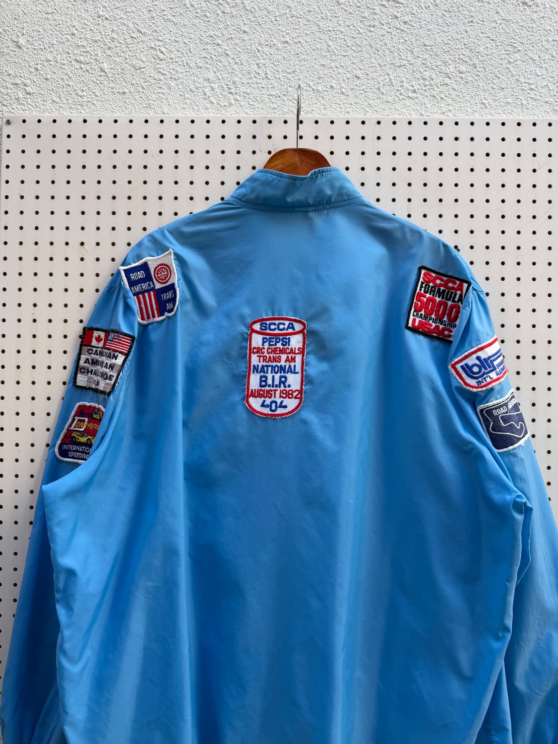 1980s USA RACING SATIN 80s 레이싱 사틴 나일론자켓 상품이미지9