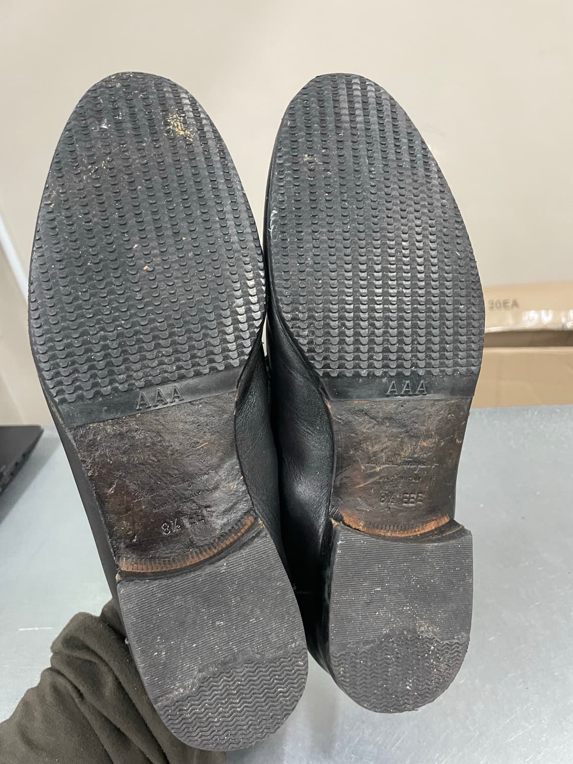 페레가모 레더 로퍼 UK8.5 상품이미지6