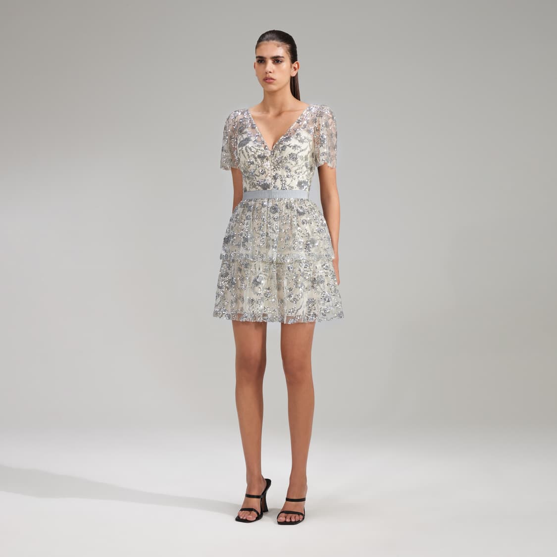 셀프포트레이트 스팽글 원피스 상품이미지3