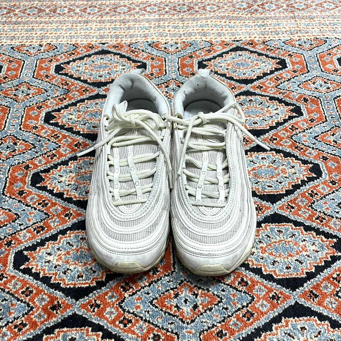 나이키 화이트 에어맥스 운동화 US 7 상품이미지3