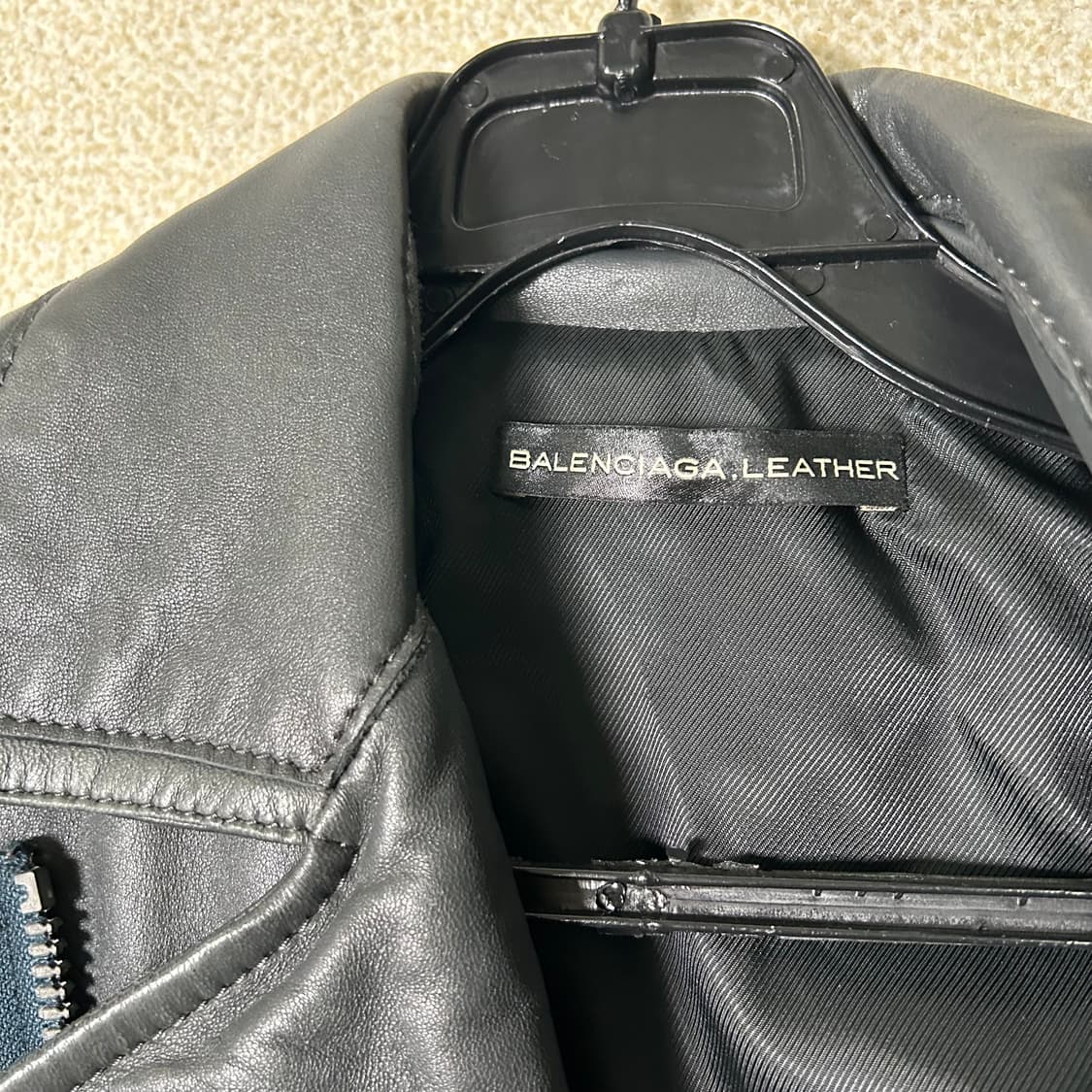 (36) 발렌시아가 가죽 라이더 자켓  상품이미지9