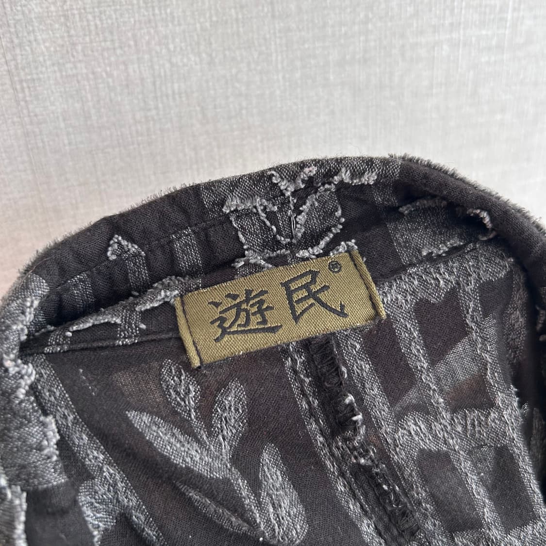 Vintage Leaf Patch work Shirts 상품이미지10