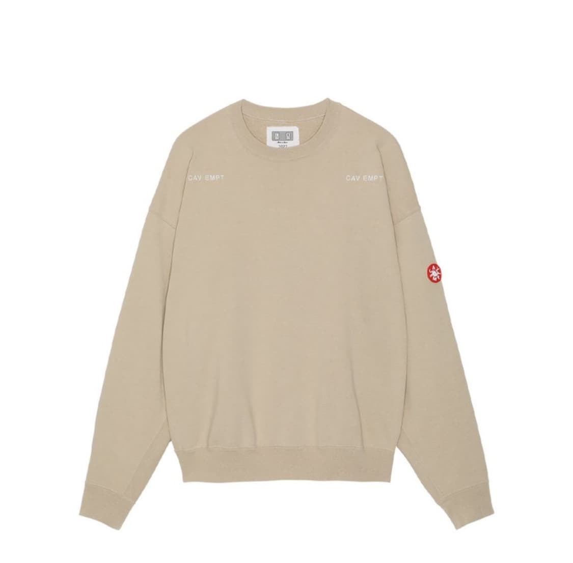 22FW 카브엠트 cavempt 맨투맨 베이지 상품이미지1