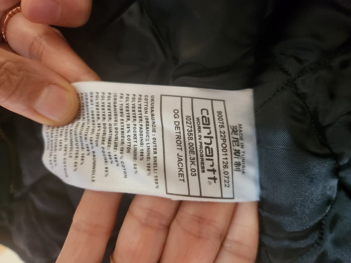 칼하트윕 디트로이트 og 자켓 상품이미지3