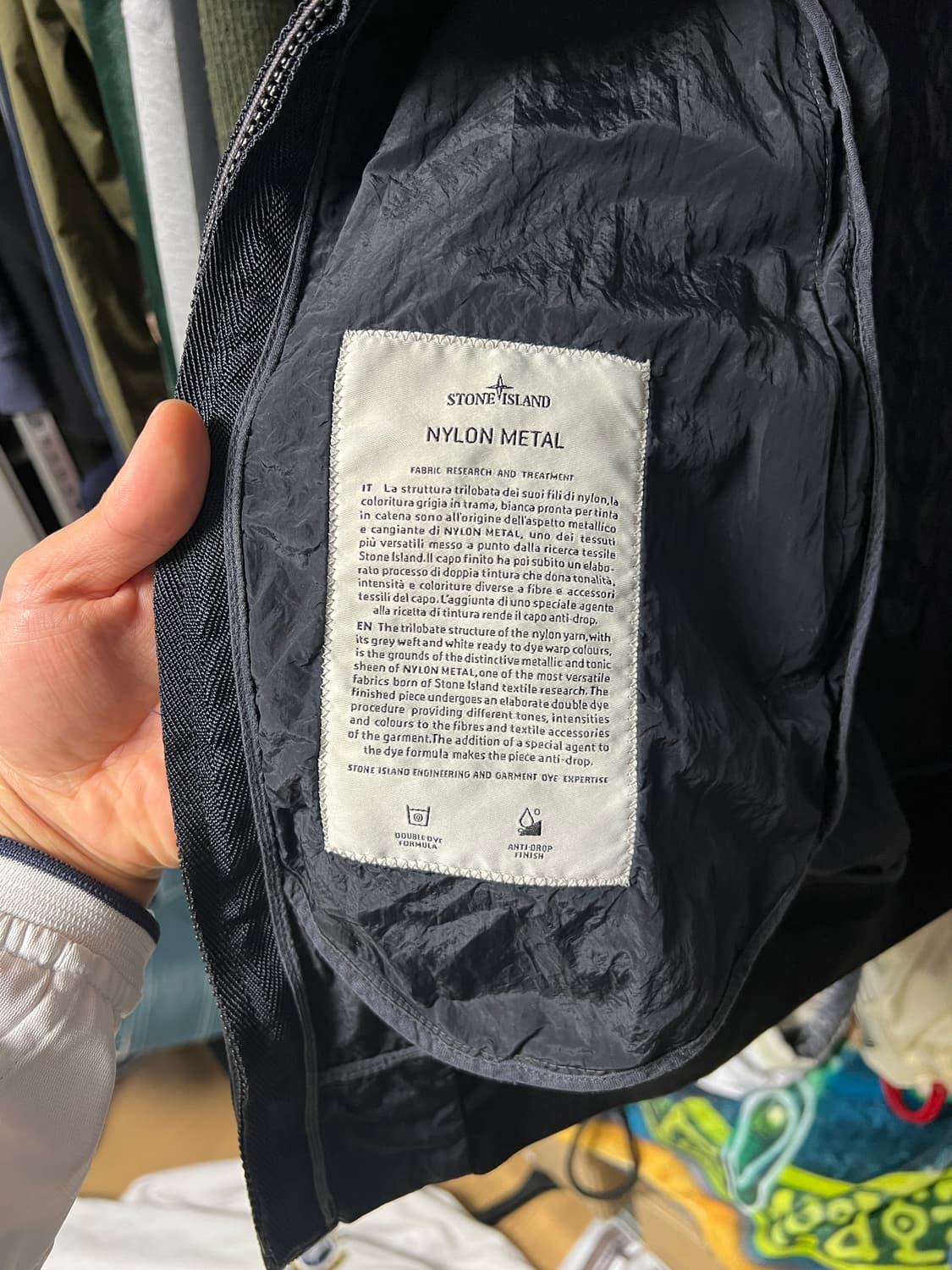 스톤아일랜드 나일론 메탈 자켓 13ss 상품이미지7