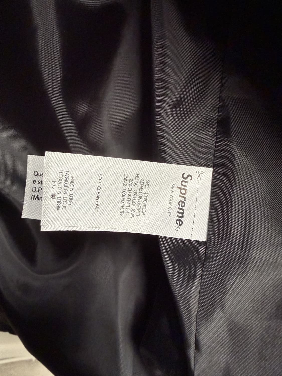 (공홈구매) 슈프림 x 언더커버 스터드 패딩 자켓 블랙 상품이미지6