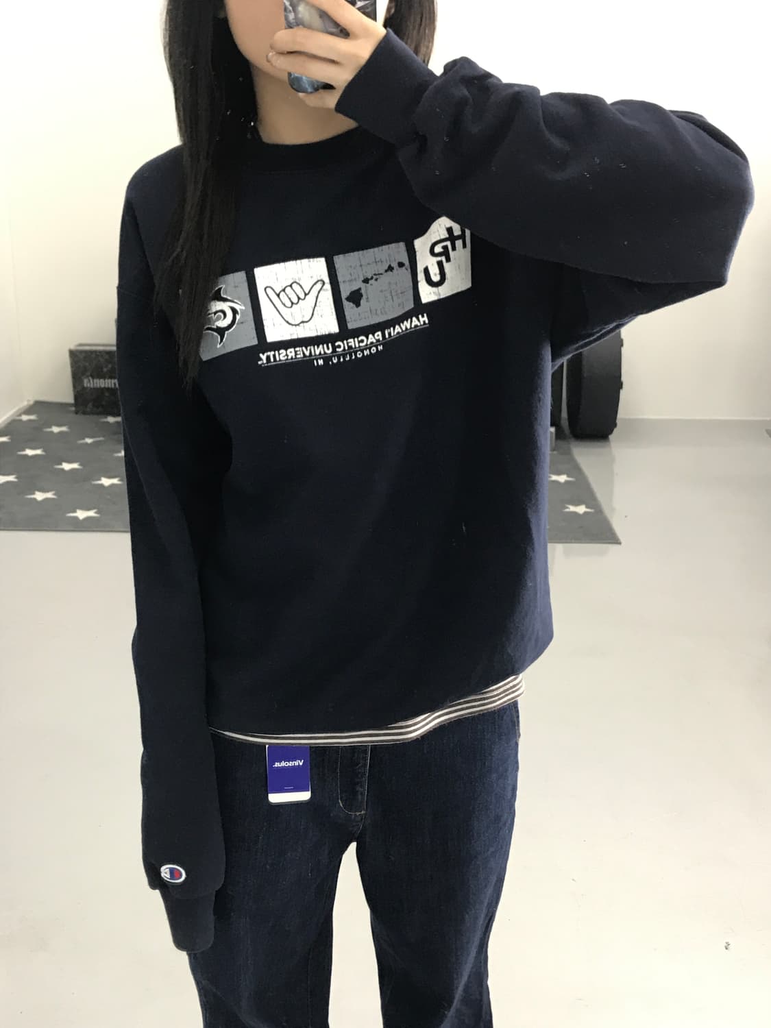  챔피언 프린팅 네이버 맨투맨 상품이미지1
