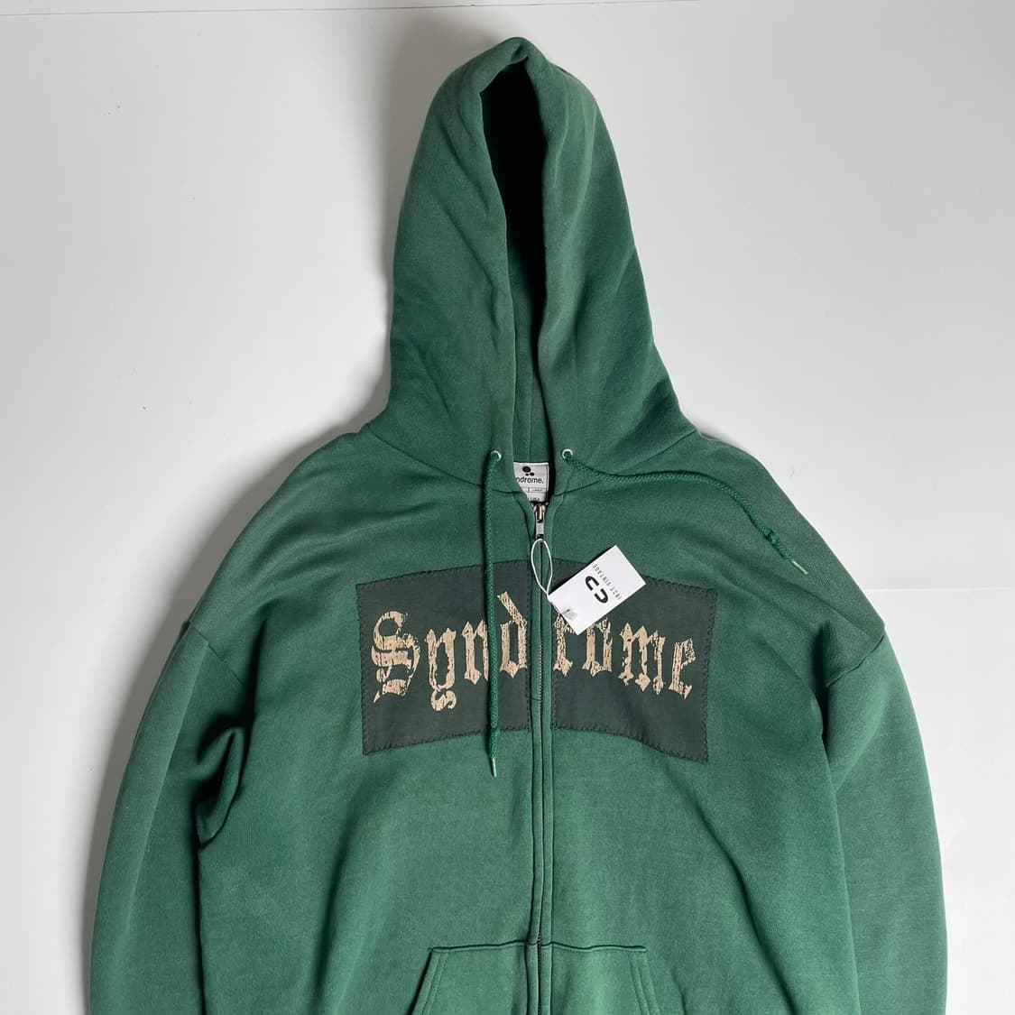 Syndrome 패치워크 로고 집업 후드 (usa)   상품이미지2