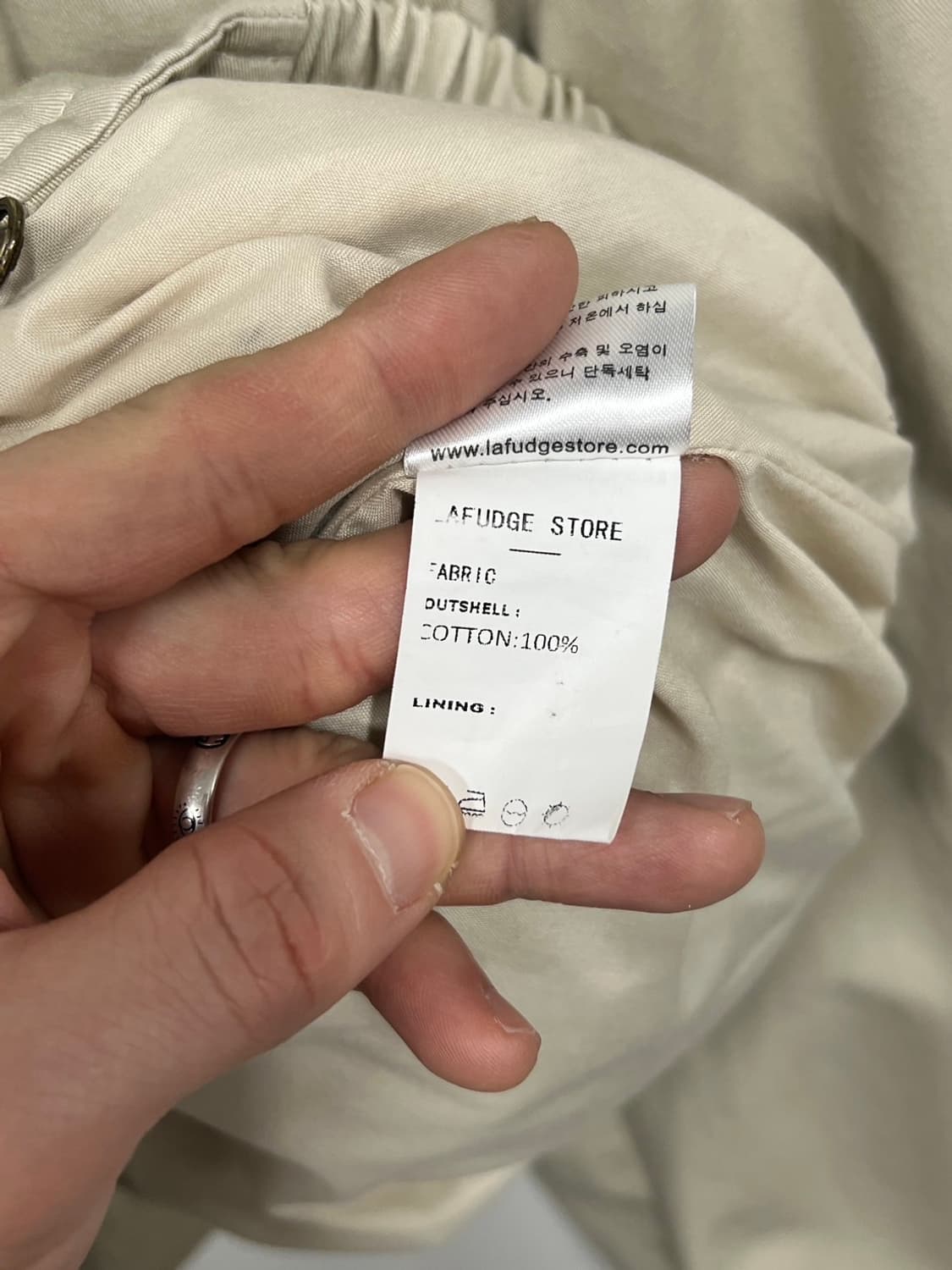 라퍼지스토어 우먼 코튼 헤리티지 헤링턴 자켓 상품이미지9