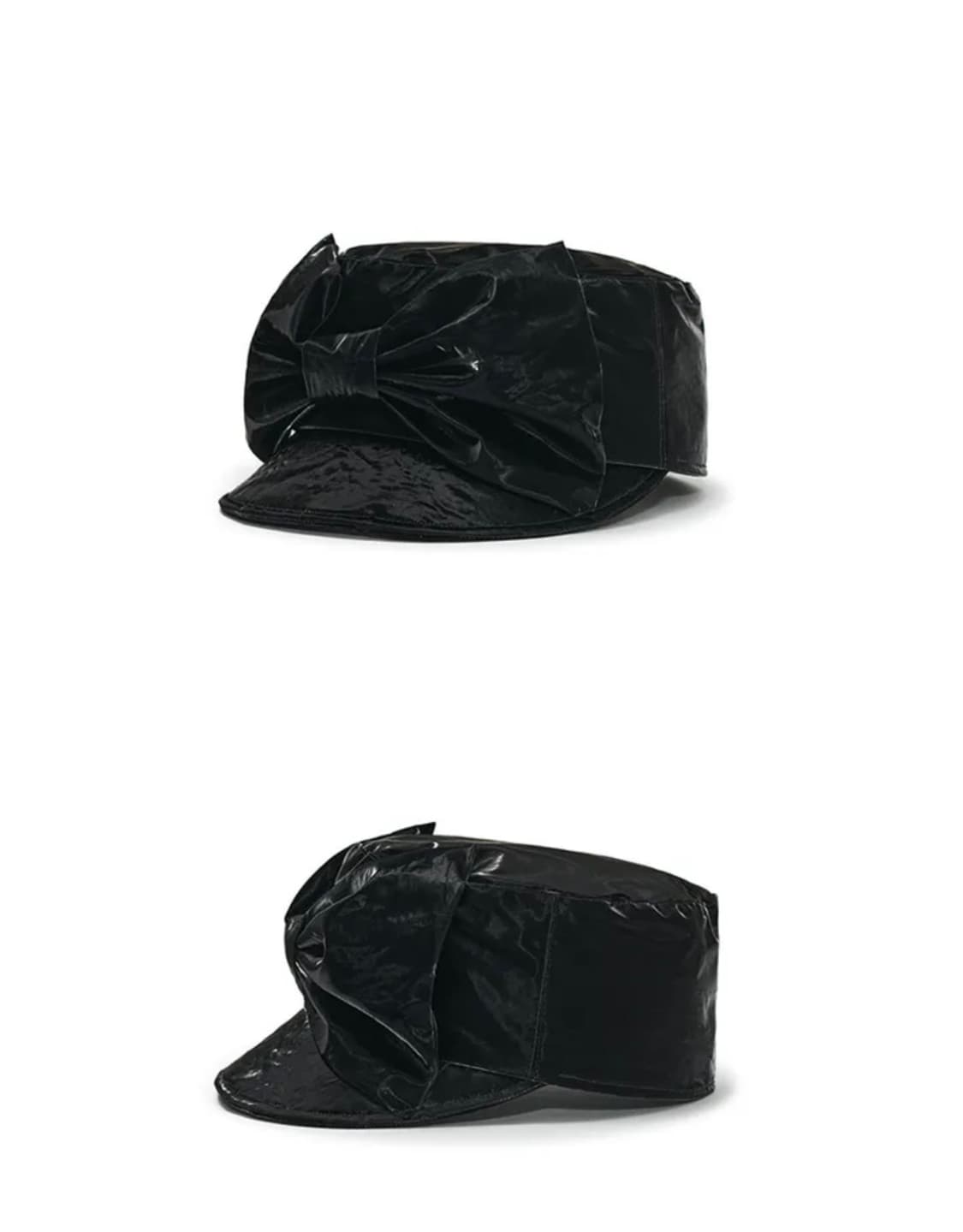 새상품) 어썸니즈 벨보이 캡 리본 블랙 상품이미지10