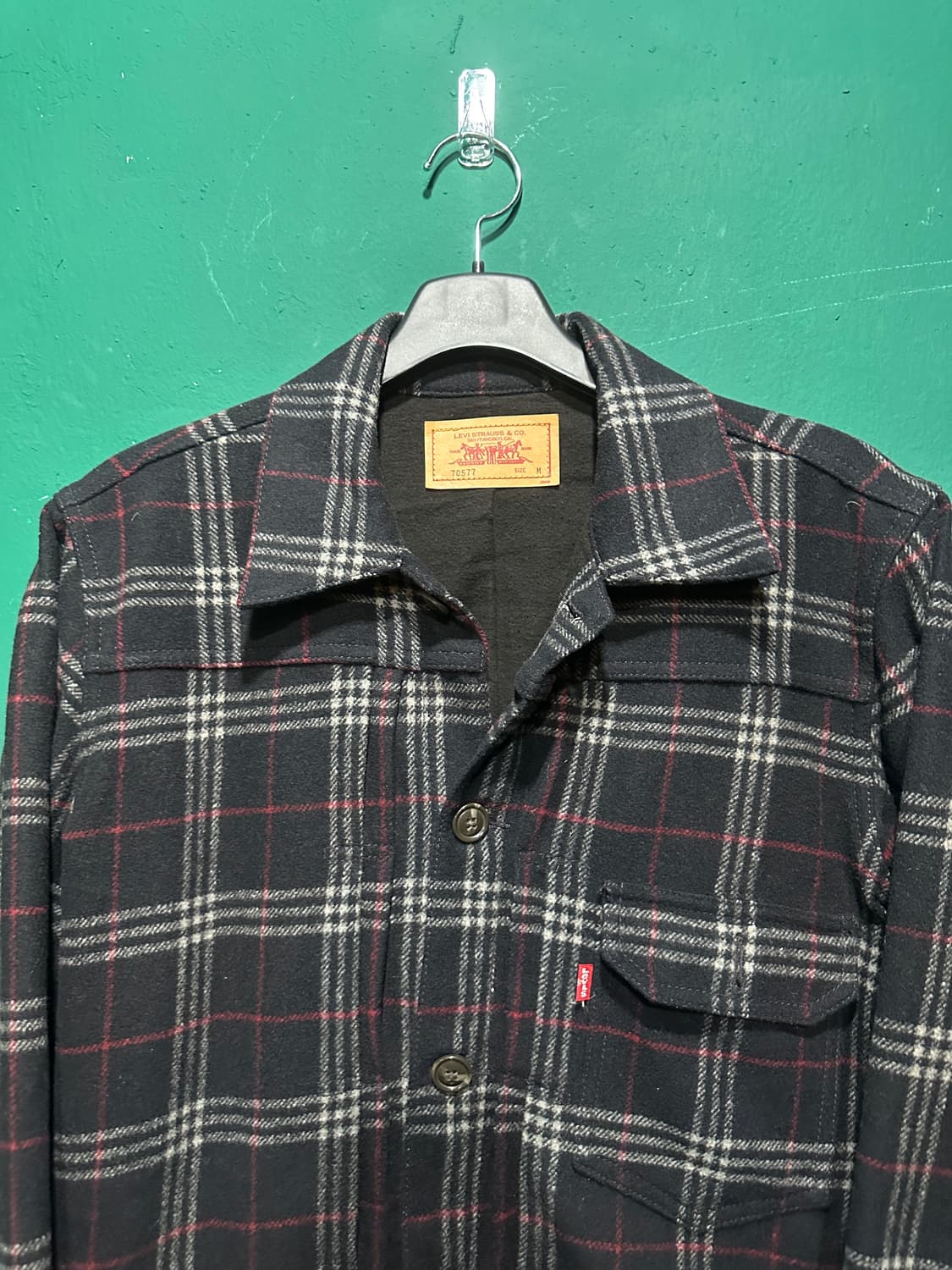 리바이스 1세대 일본판 지쟌 울 트러커자켓M 상품이미지2