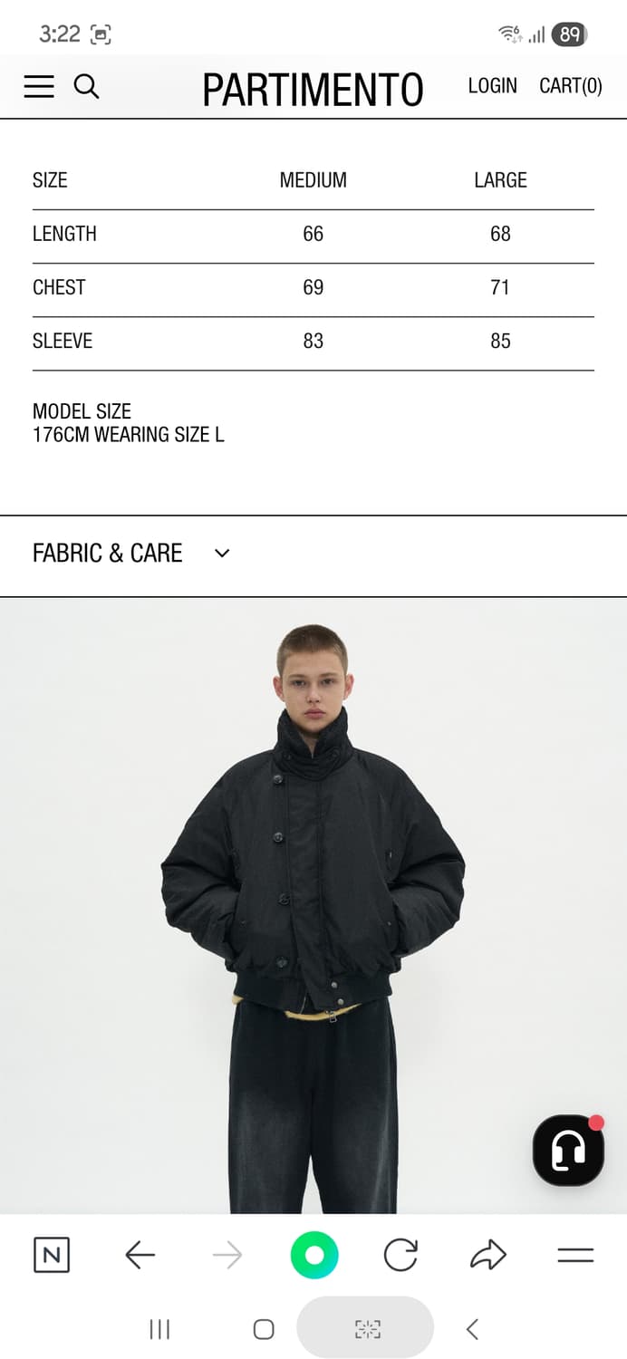 파르티멘토 1950 N2B MILITARY SHORT PARKA 상품이미지2