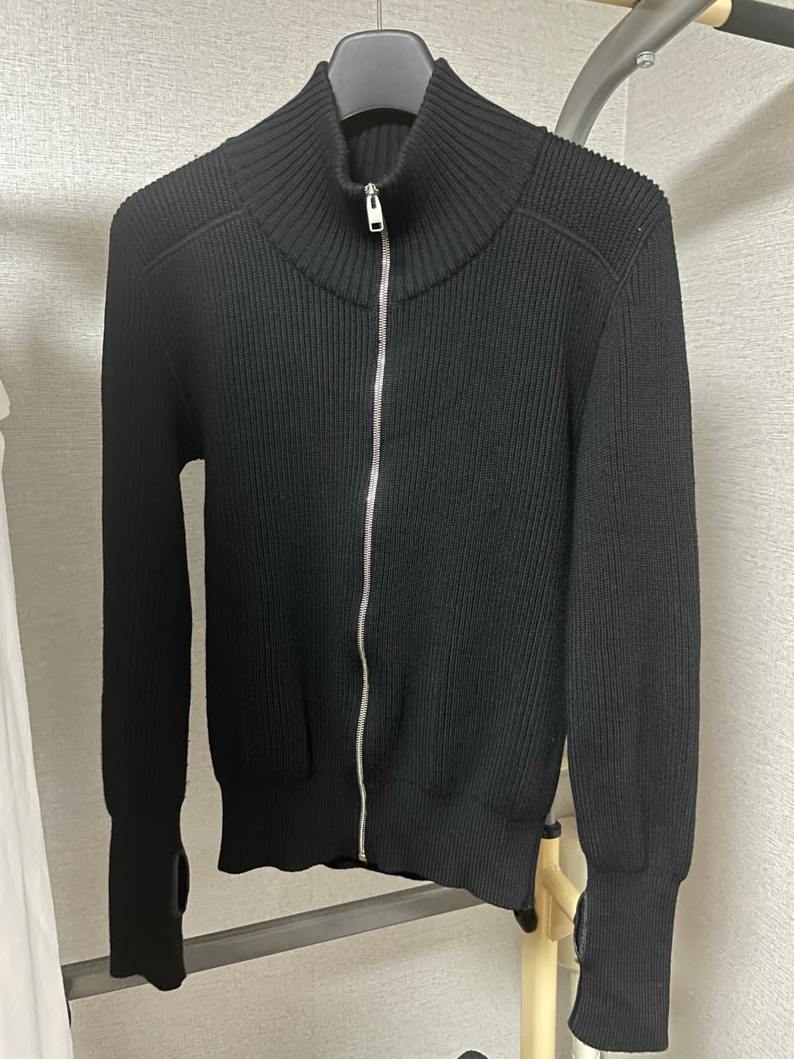 디올옴므/07FW 모터사이클 니트집업/M 상품이미지1