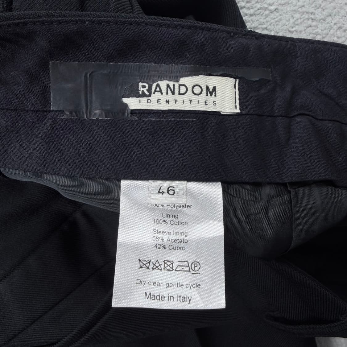 (46) Random identities 핀턱 슬랙스 상품이미지5