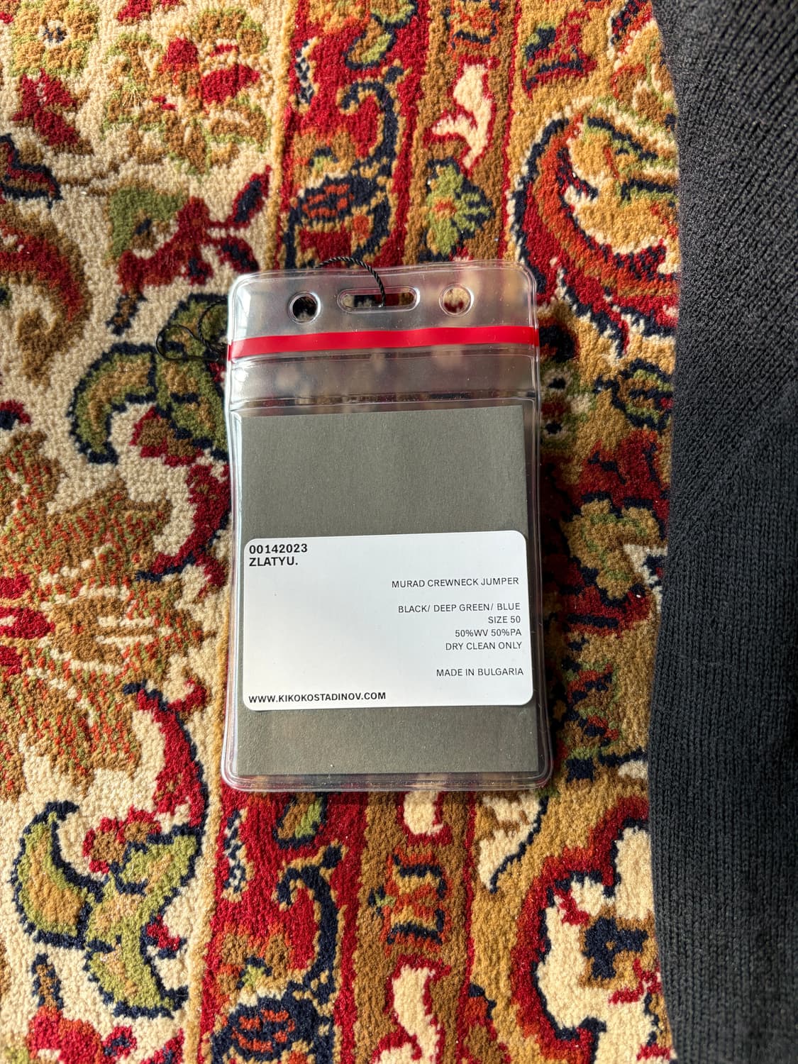 23SS 키코코스타디노브 무라드 크루넥 공홈 익클 상품이미지2