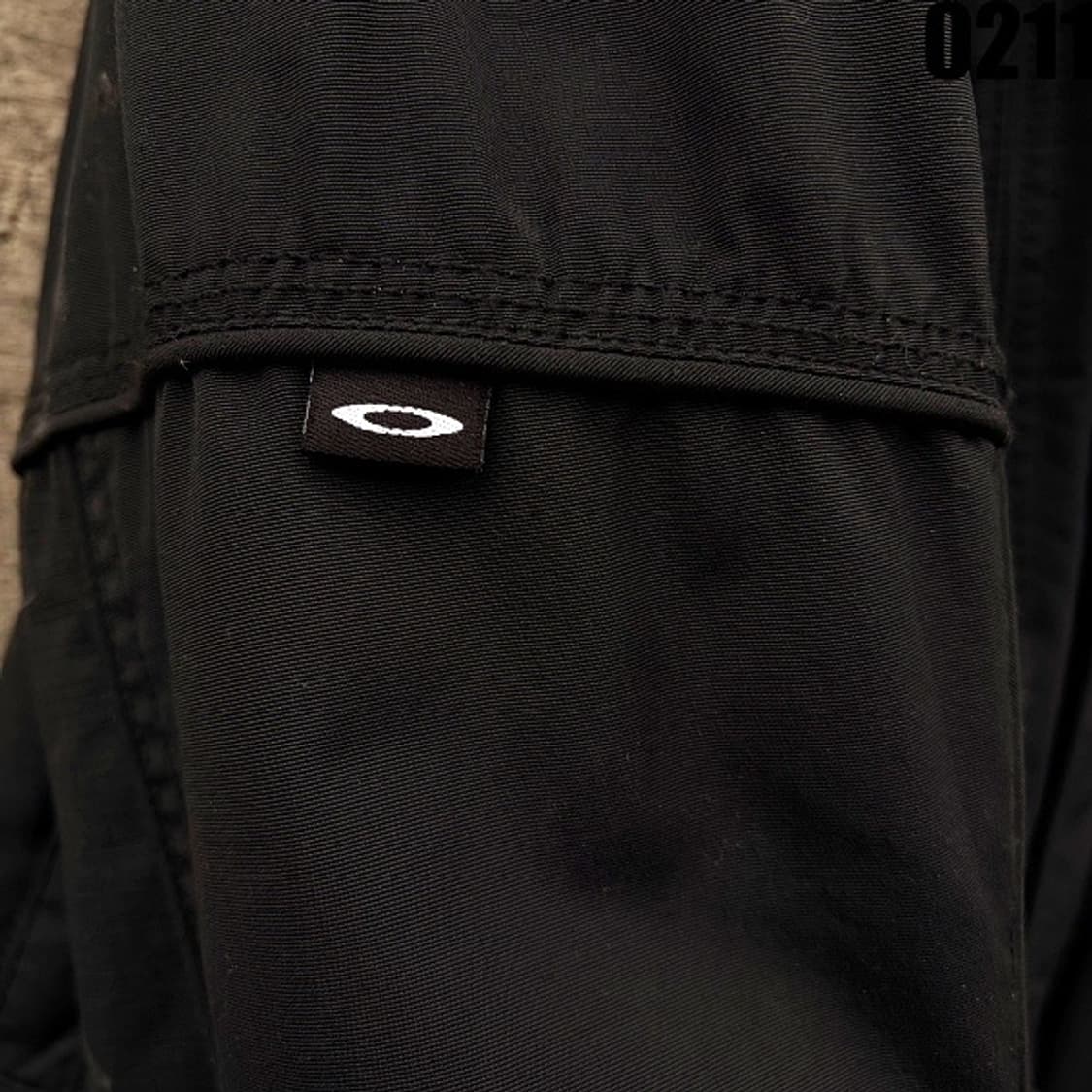 오클리 기능성 후드 바람막이 블랙/옐로우 S 0211 상품이미지5