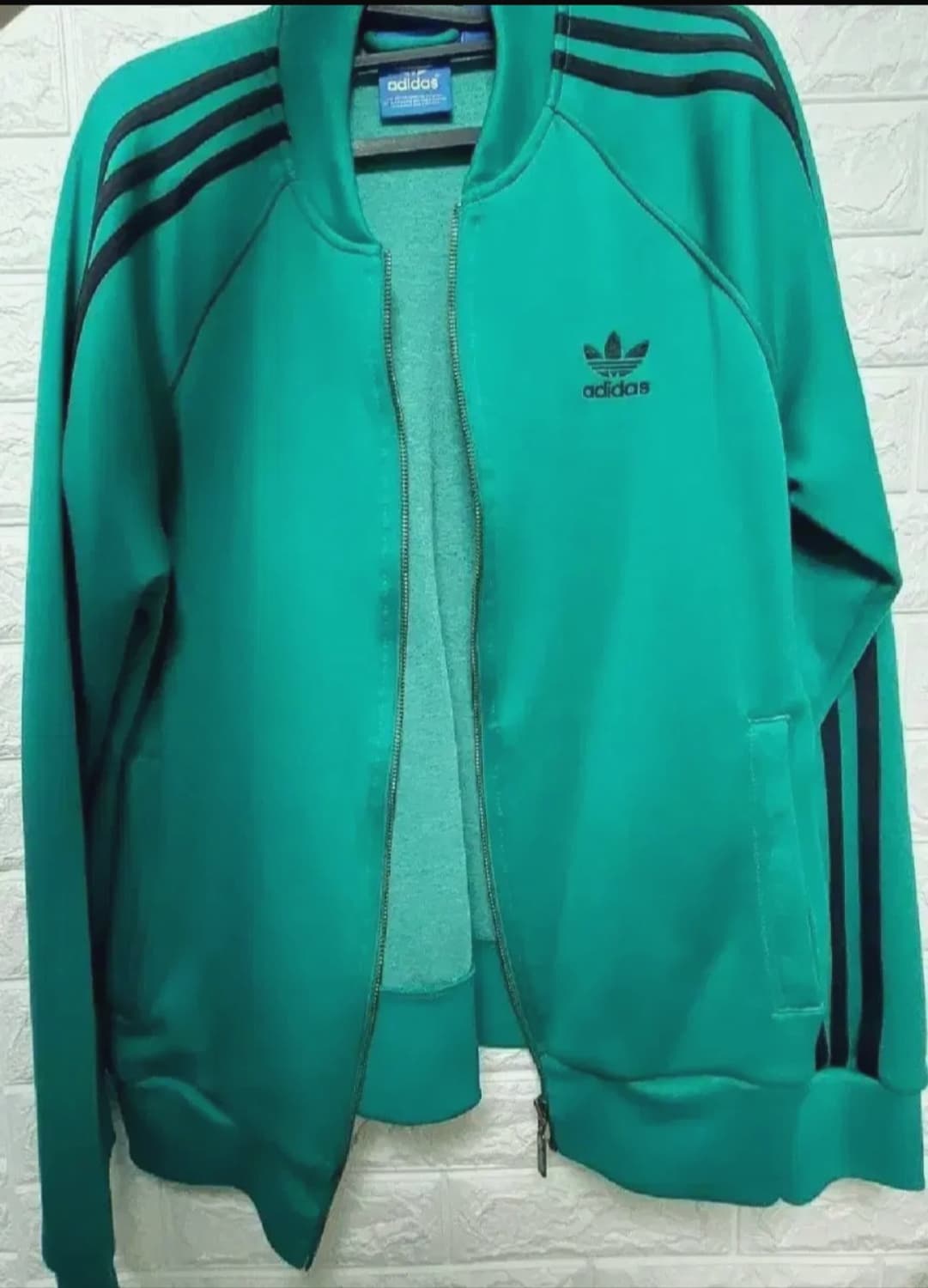 아디다스 OG 슈퍼스타 트랙탑 져지 터콰이즈 상품이미지1