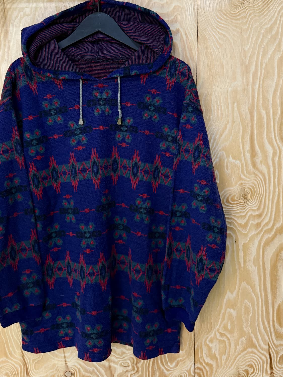 빈티지 90‘s 에스닉 나바호 플리스 후디 상품이미지3