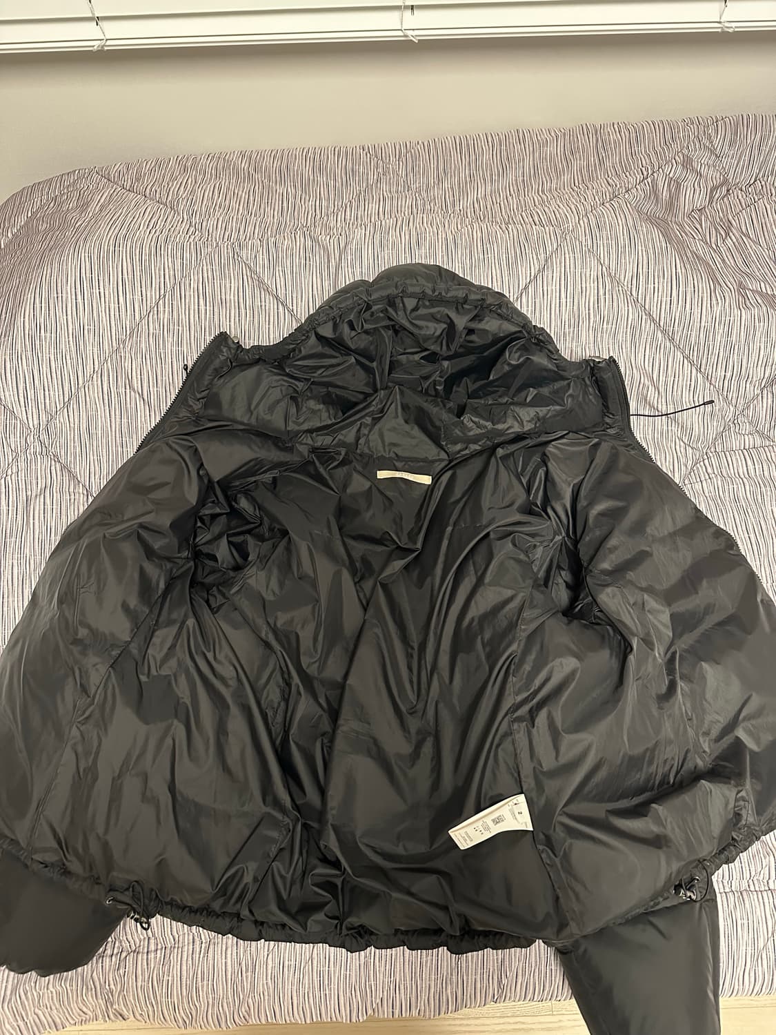 999휴머니티 패딩 어드벤쳐 구스 다운 파카 블랙 2사이즈 상품이미지4