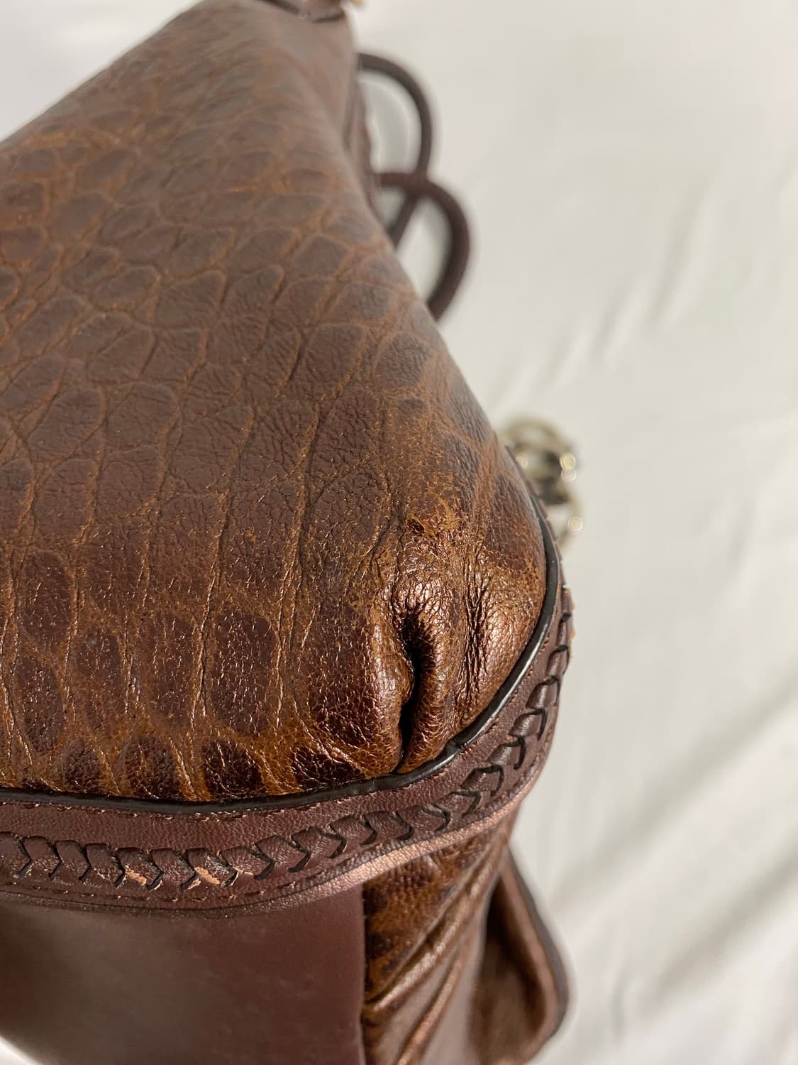 코치 메디슨 캐롤라인 악어 투웨이백 숄더백 토트백 <89> 상품이미지10