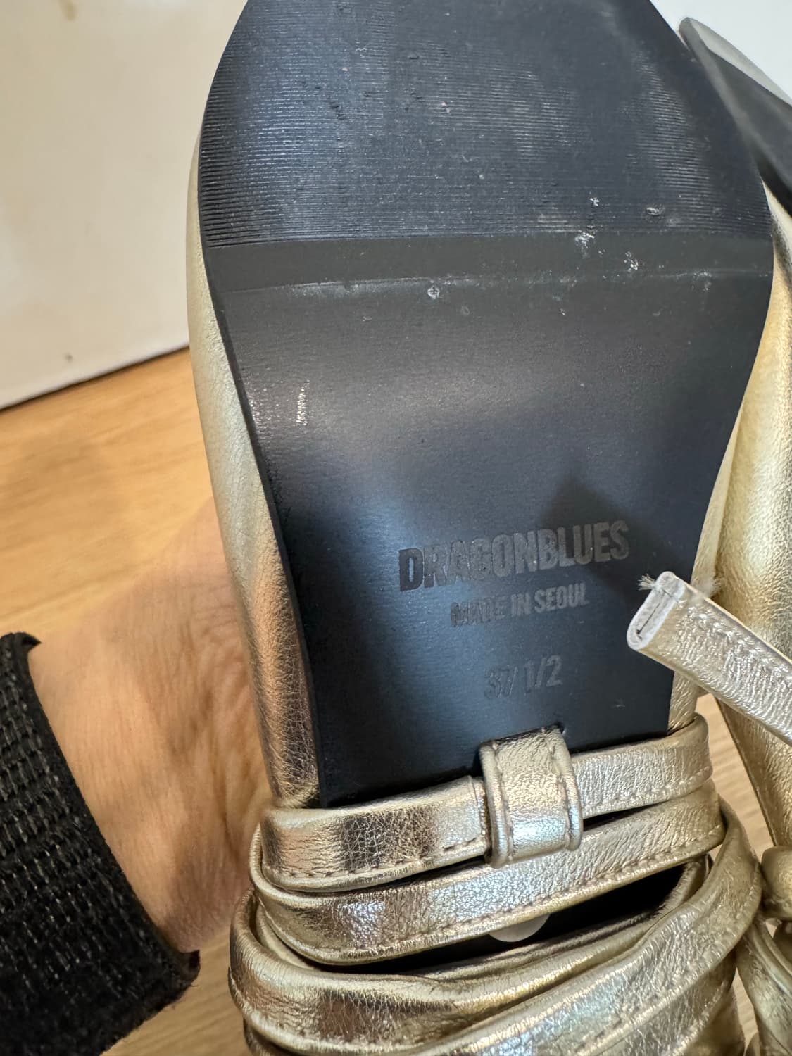 드래곤블루스 딥슬로프 레이스업 뮬 상품이미지5