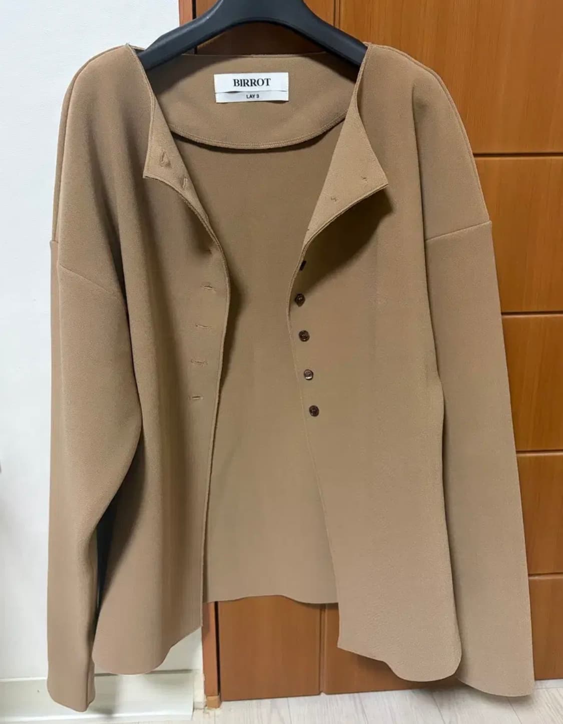비롯 LAY3 BOATNECK CARDIGAN 상품이미지3