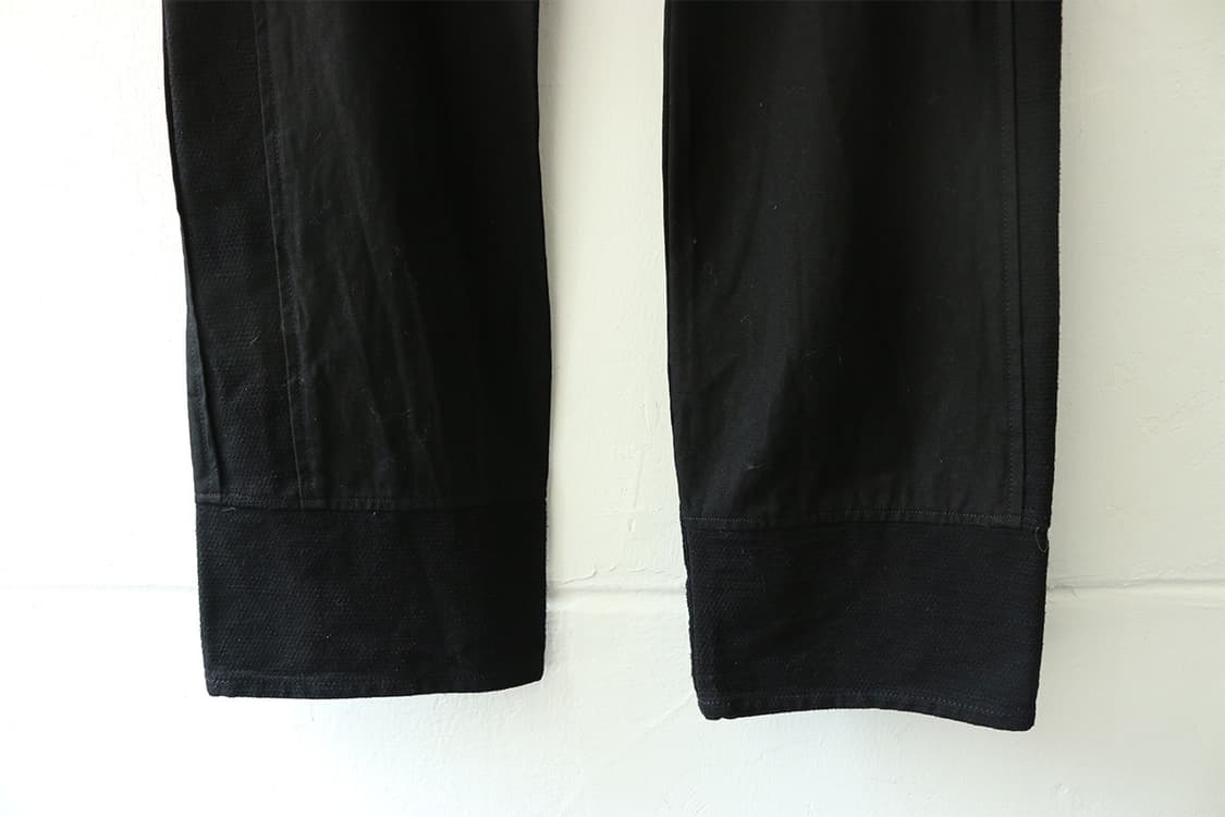 꼼데가르송 셔츠 블랙 코튼 팬츠 상품이미지6