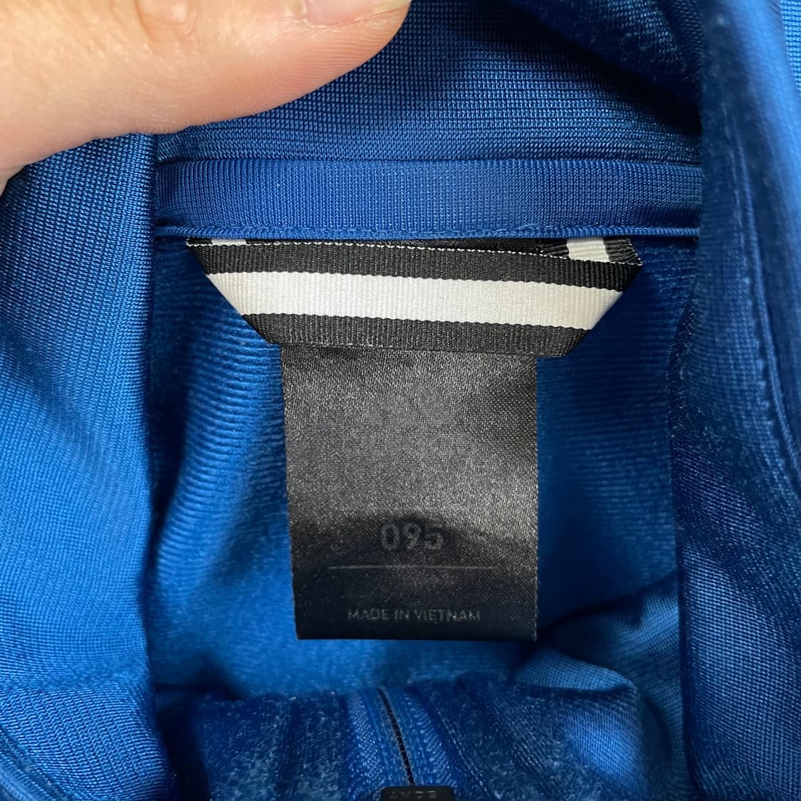 아디다스 블루 약기모 져지 트랙탑 95 상품이미지6