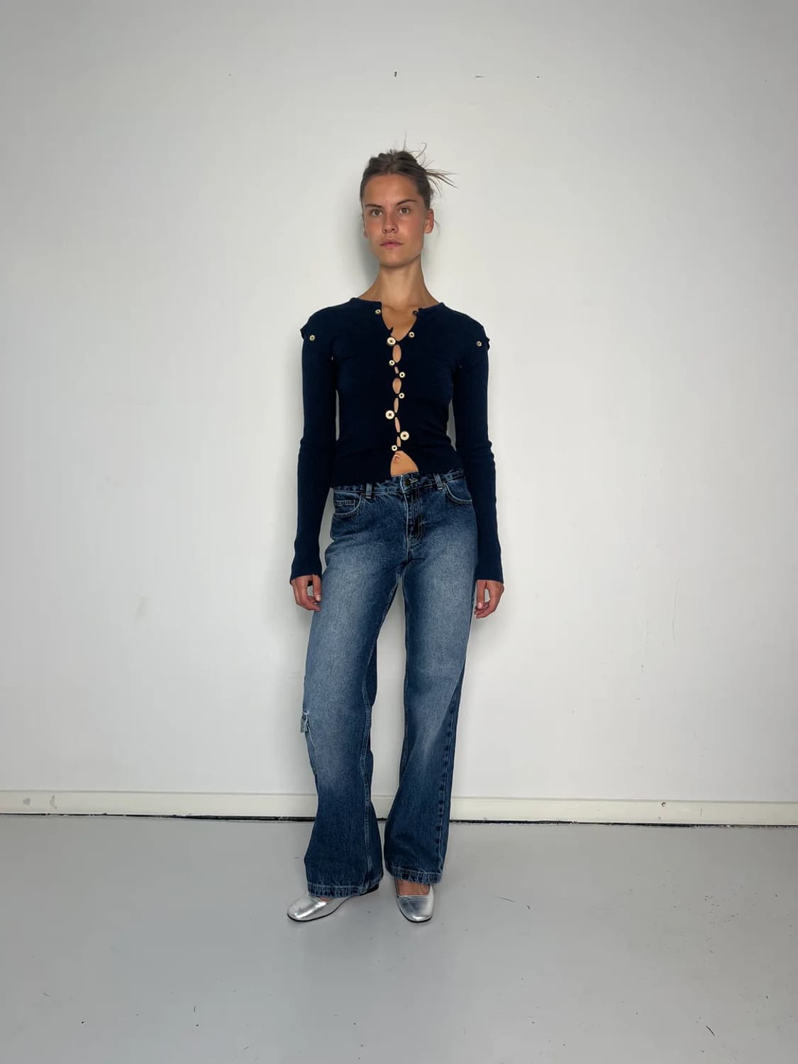 KERNEMILK Caroline Cardigan (Blue) 상품이미지2