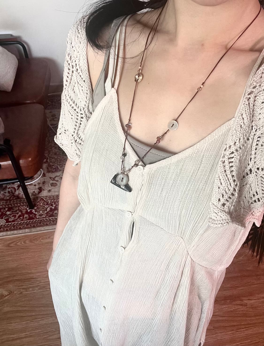 Serendipity Button Necklace 상품이미지10