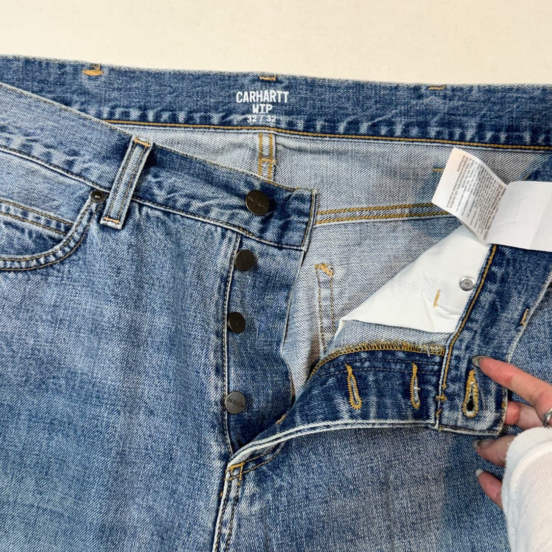 32inch) 칼하트 WIP 말로우 데님 청바지 상품이미지6