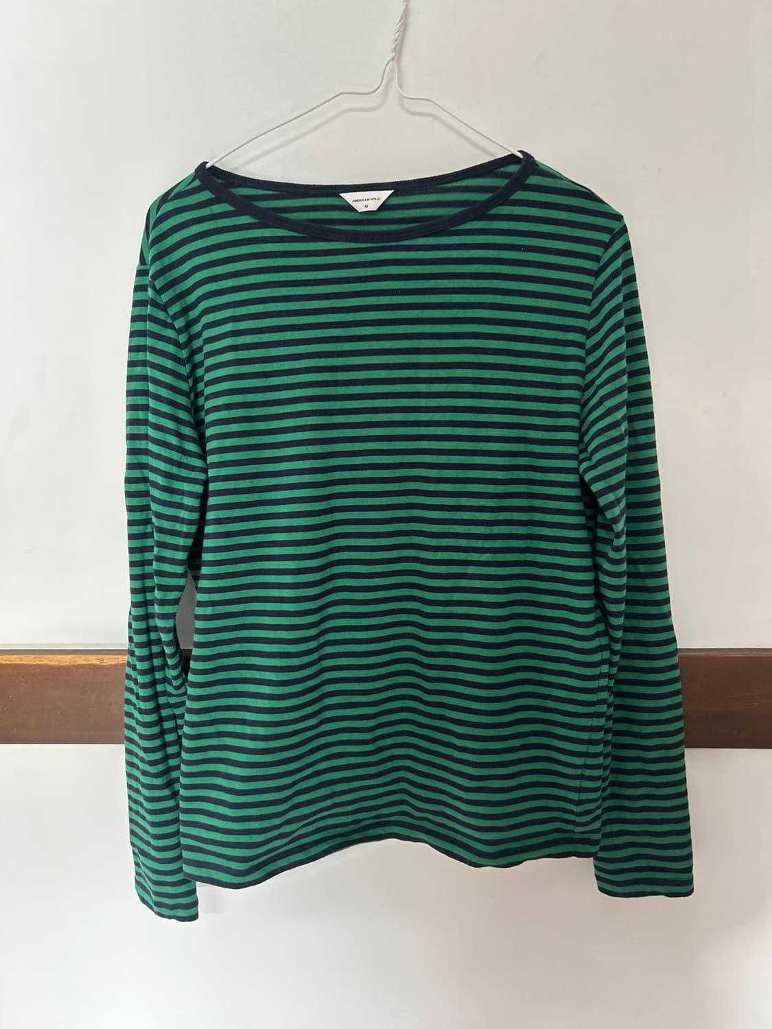 Green striped tshirt  상품이미지1