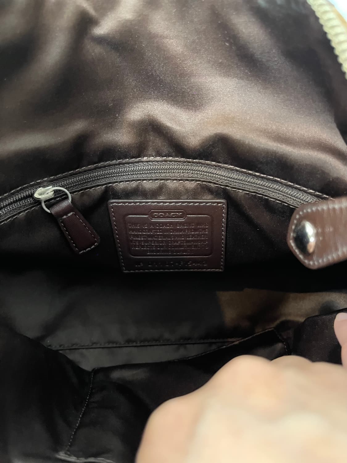 Coach Basic Brown Shoulder Bag 상품이미지9