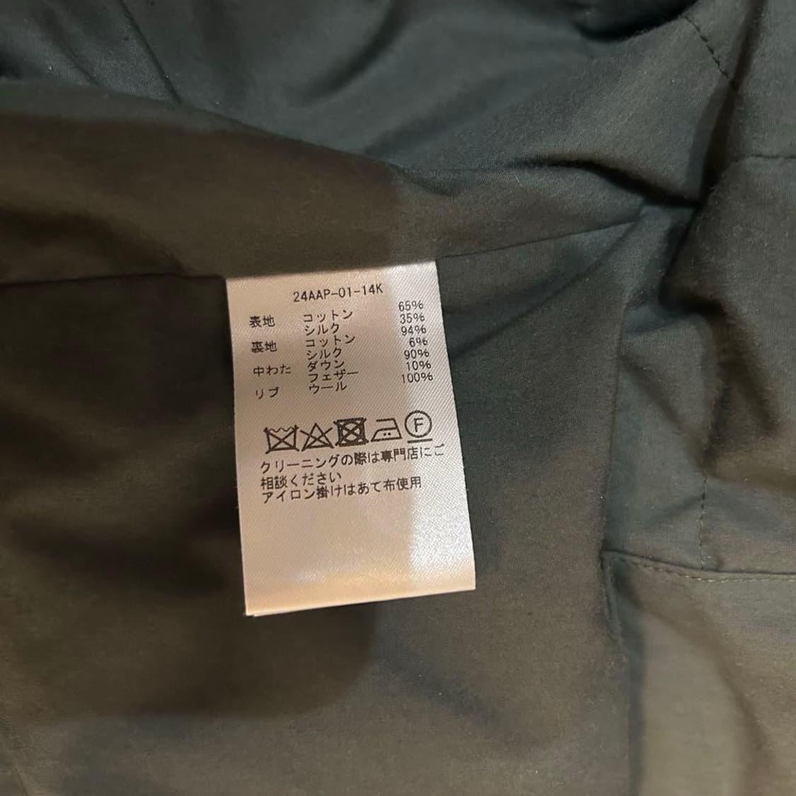 24aw Silk Ripstop Desmaison Down Jacket 상품이미지9