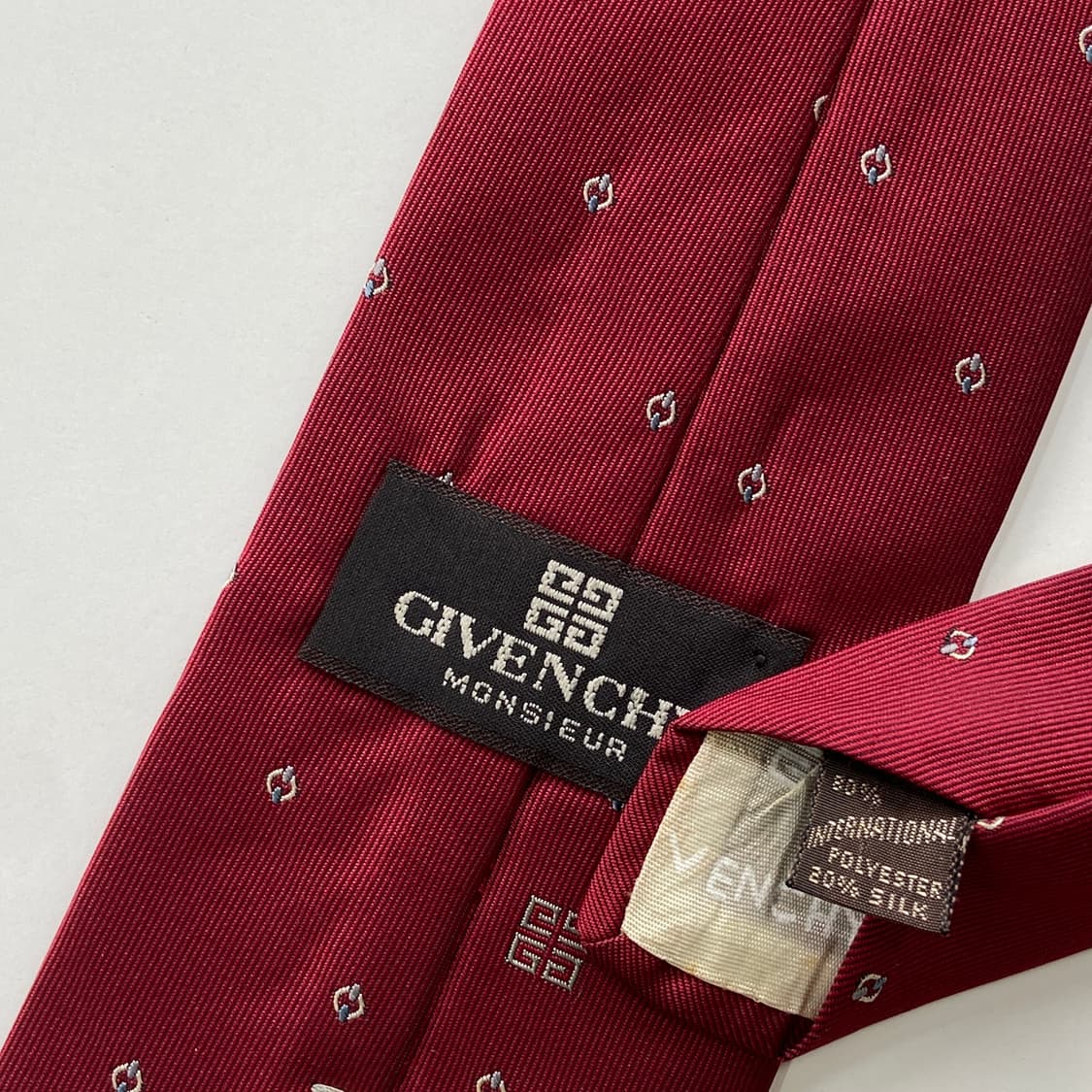 지방시 심플로고 정품 명품넥타이 (GIVENCHY) 8.2cm 상품이미지5