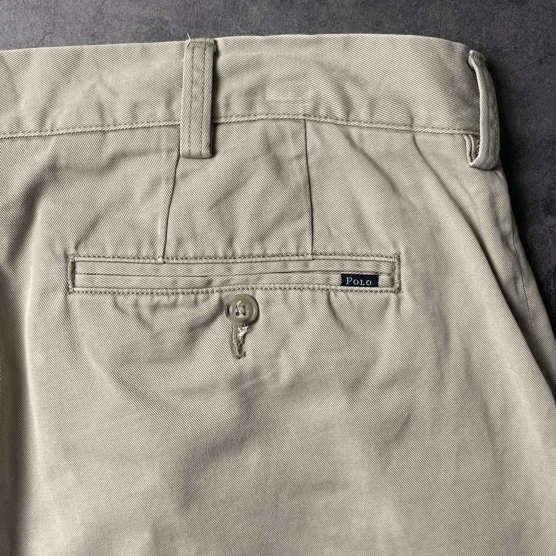 RALPH LAUREN 랄프로렌 빈티지 베이지 치노 하프팬츠 A01082 상품이미지7