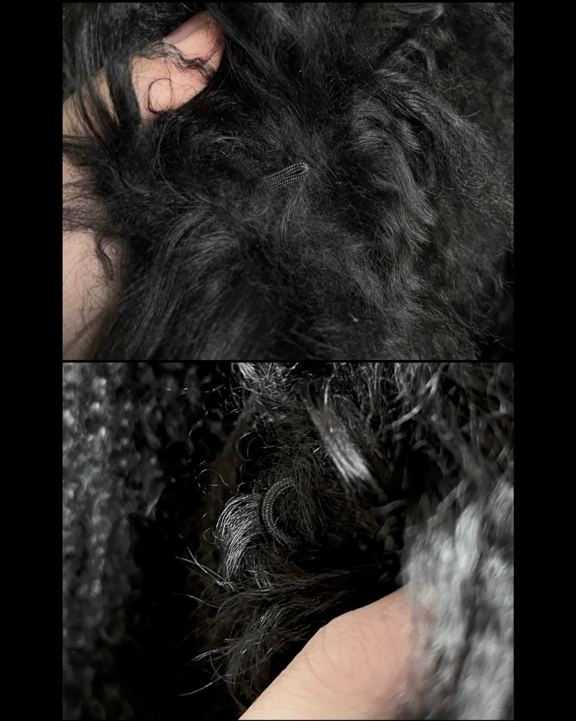 SNIDEL スナイデル Japan Black Long Fur Vest 상품이미지8