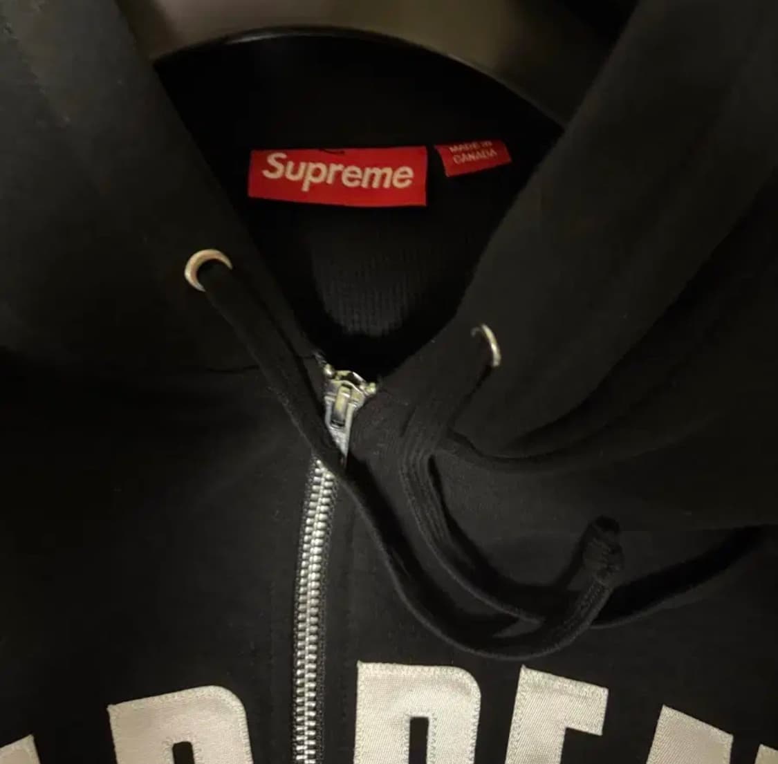 슈프림 아크써멀 후드집업 블랙 XL 상품이미지2