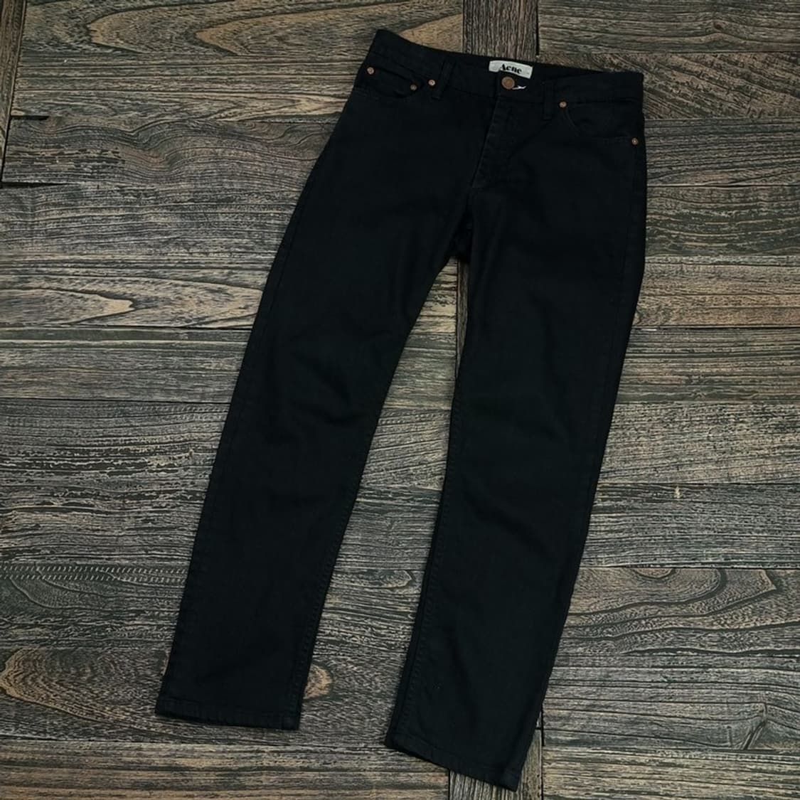 [ACNE STUDIO] 아크네스튜디오 슬림핏 블랙진 P01110 상품이미지1