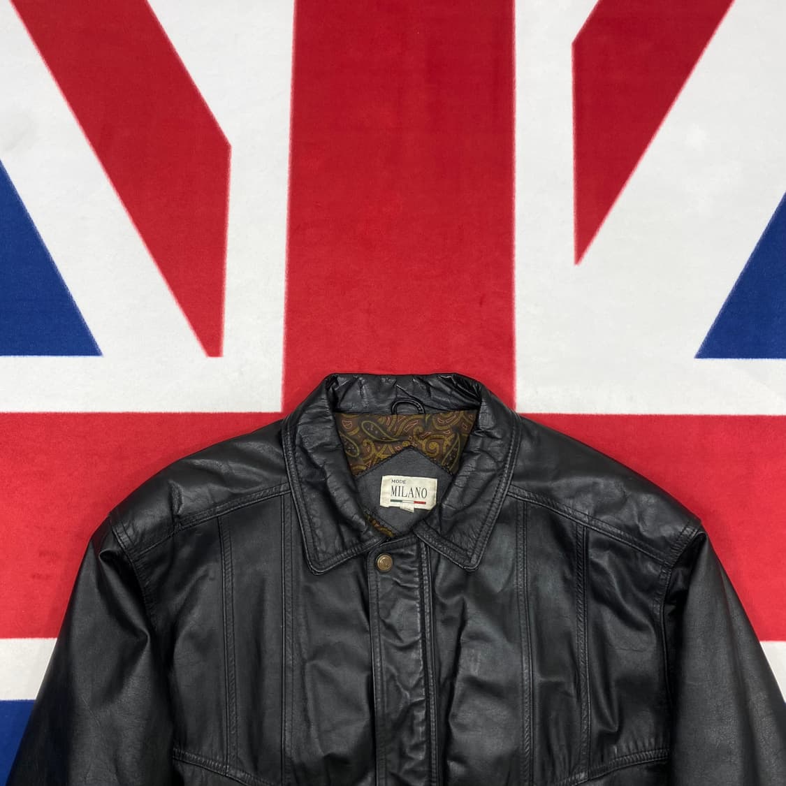 빈티지 소가죽자켓 XL  상품이미지3