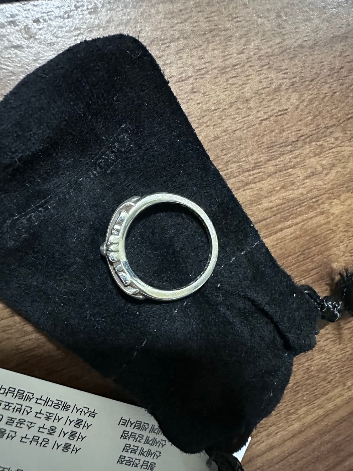 크롬하츠 베이비플로랄링 US9.5 상품이미지4