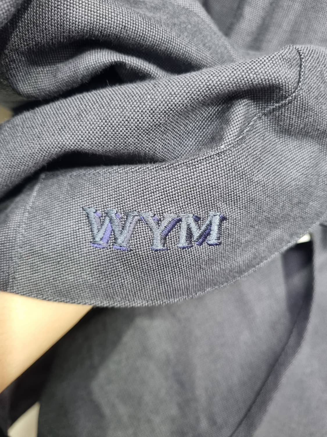 정품) 우영미  코튼 숏 슬리브 셔츠  상품이미지5