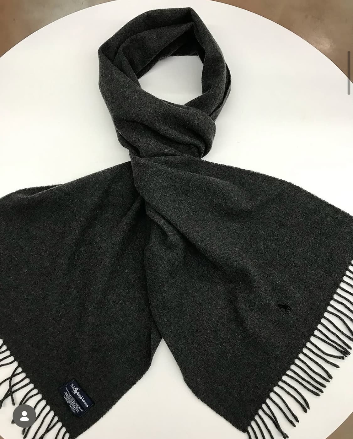 폴로 램스울 머플러 상품이미지1