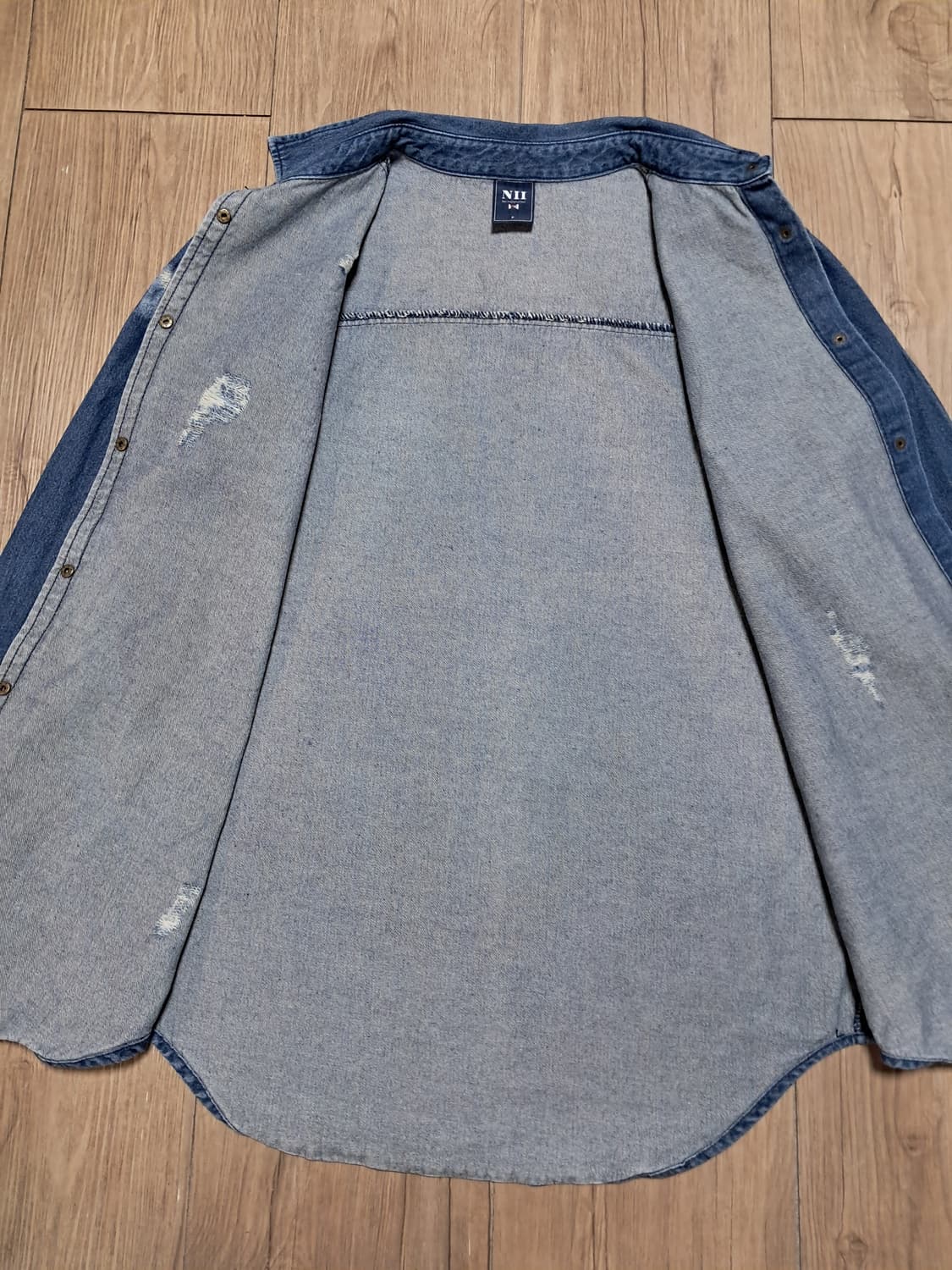 NII 여성 데님셔츠 F 상품이미지7