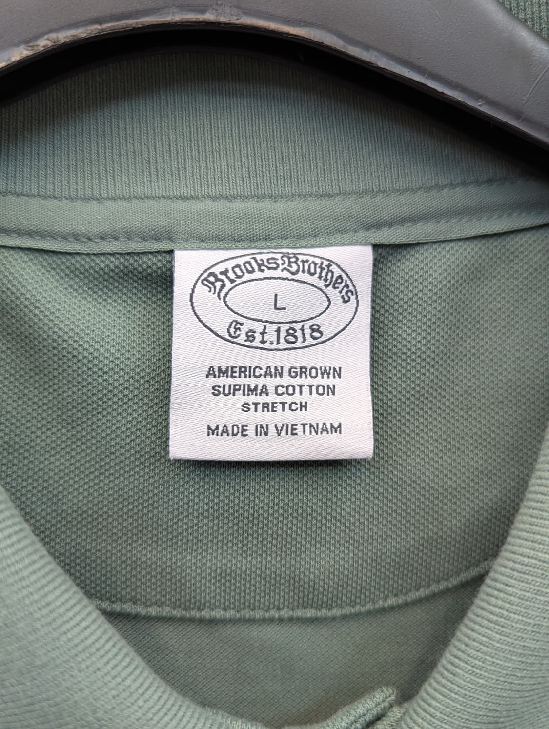 Brooks Brothers 그린 반팔 폴로티 상품이미지4