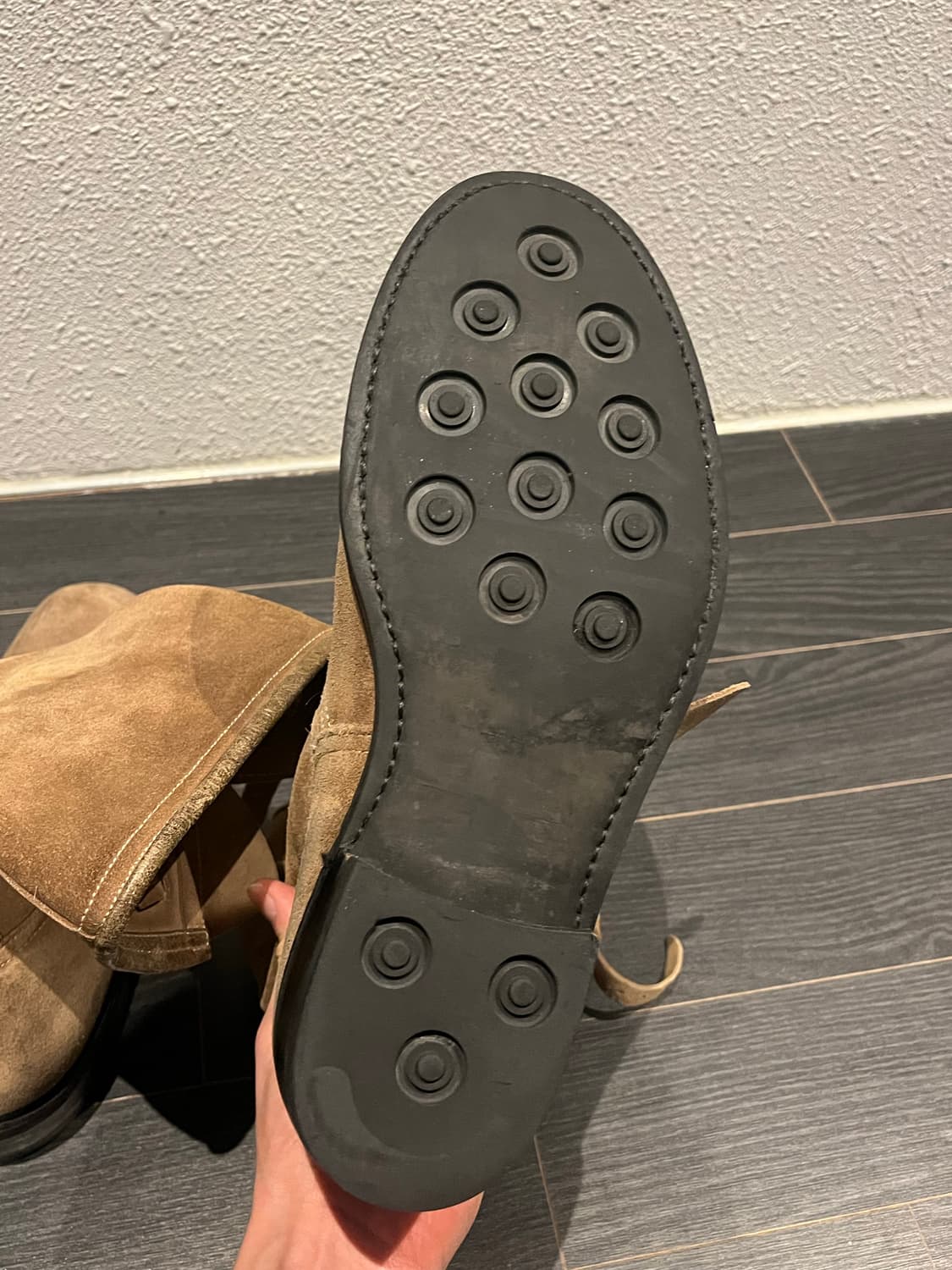 발망 12FW 스웨이드 레더 바이커 부츠 레인저 워커 부츠 41 상품이미지6