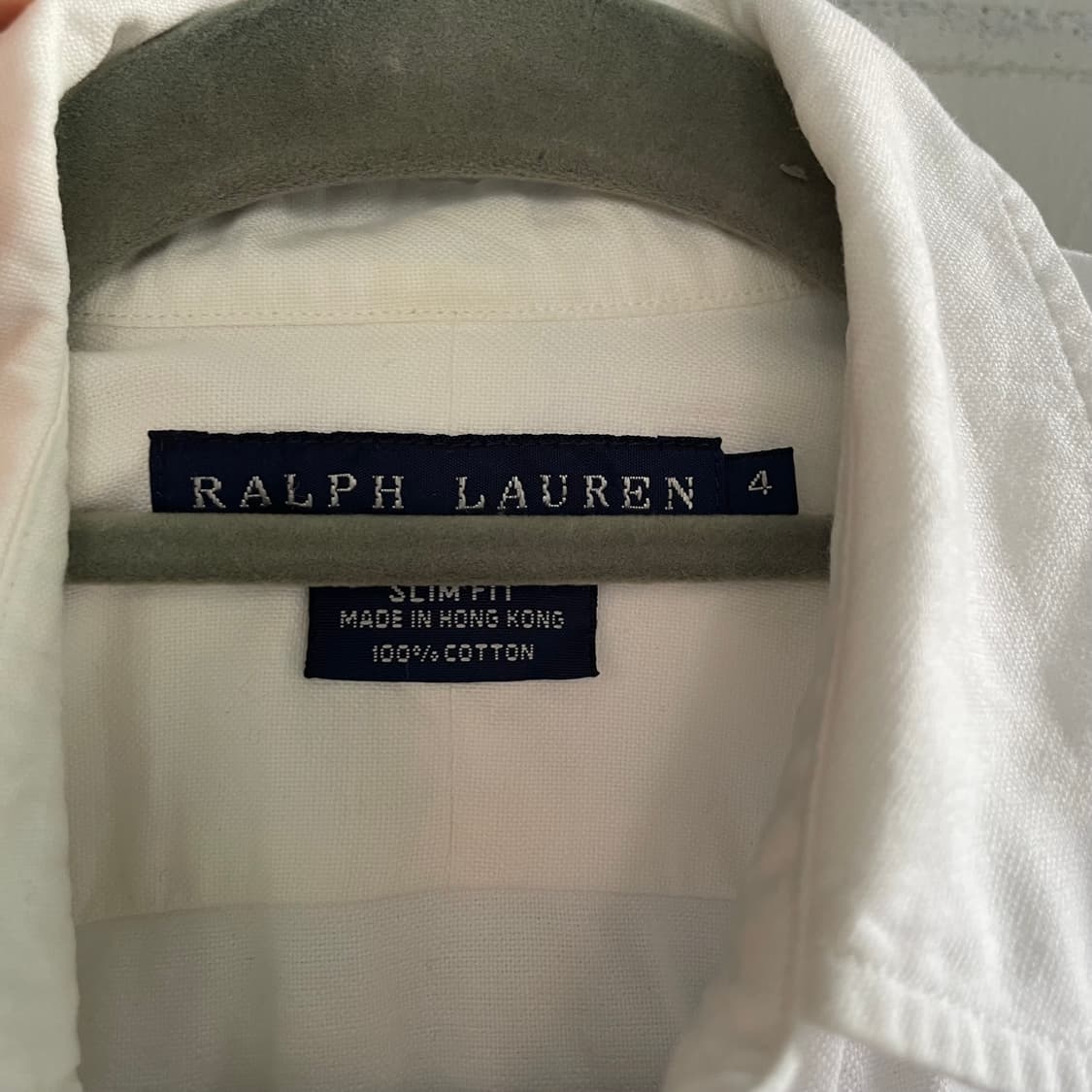 폴로 랄프로렌 화이트 셔츠 상품이미지3